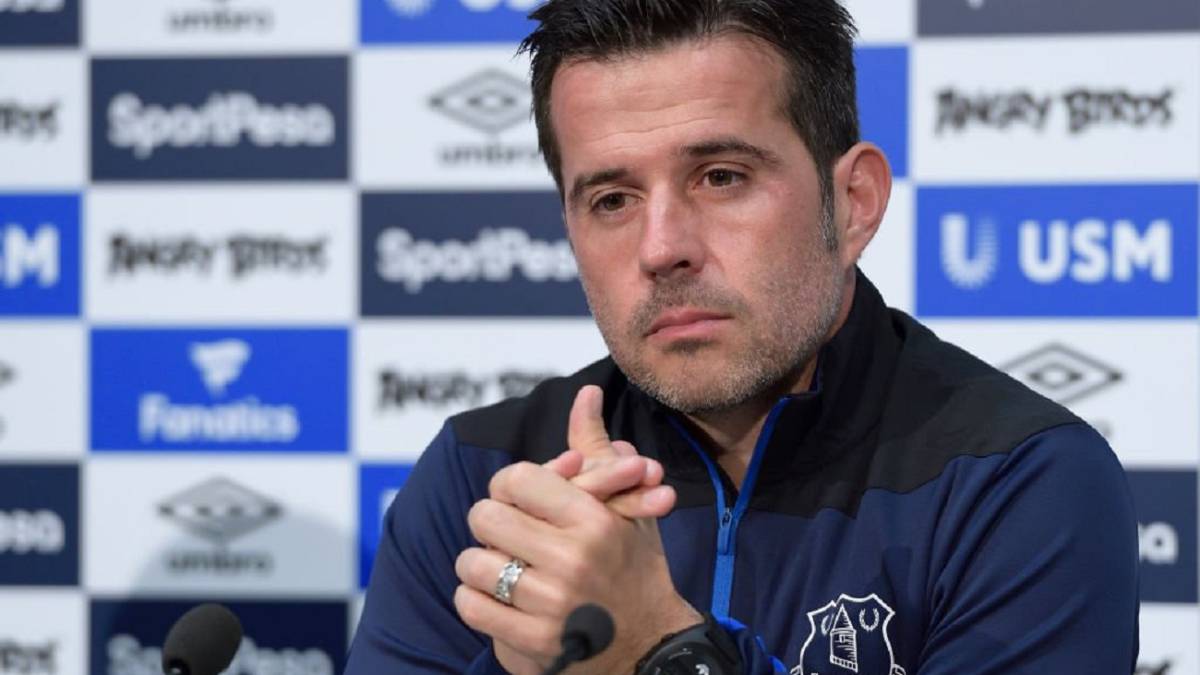 Marco Silva en rueda de prensa