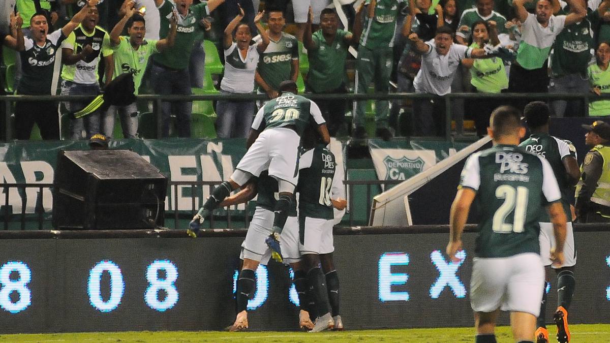 Deportivo Cali vence 4-0 a Jaguares