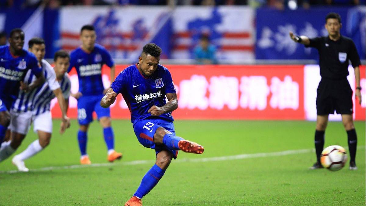 Gio Moreno y Guarín anotan en triunfo del Shanghai Shenhua