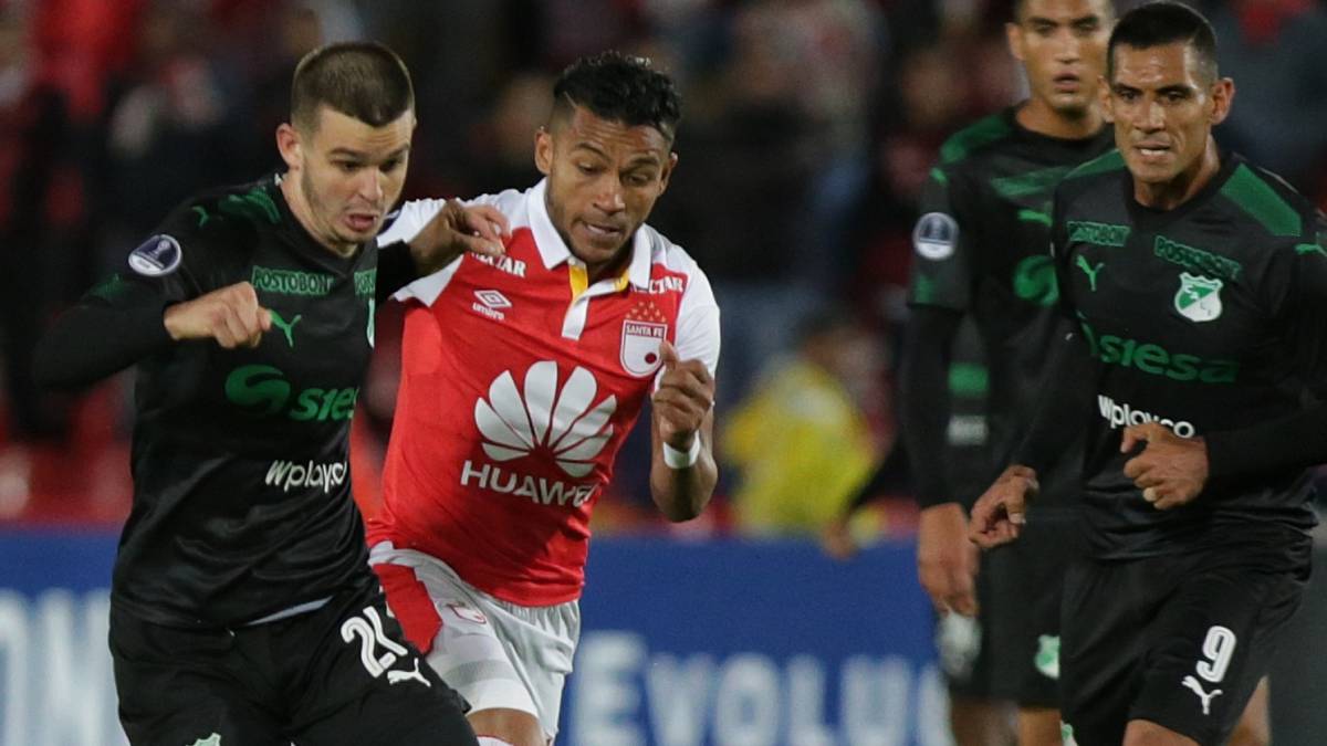 Datos y tendencias de la serie entre Deportivo Cali y Santa Fe para el juego de vuelta de los cuartos de final de la Copa Sudamericana 2018.