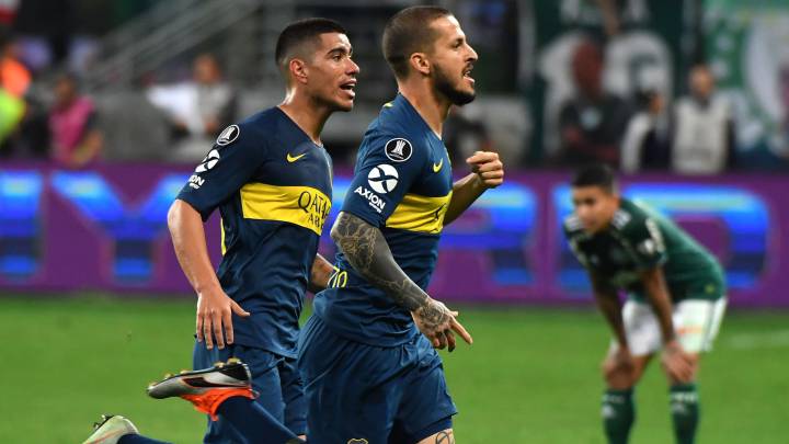 Palmeiras recibió a Boca Juniors en el estadio Allianz Parque en el juego de vuelta de la semifinal de la Copa Libertadores. Boca jugará con River en final