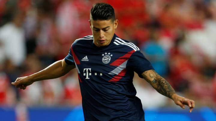 James Rodríguez, jugador de la Juventus