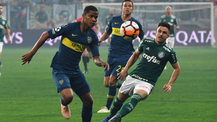 Wilmar Barrios fue una de las figuras en la clasificación de Boca Juniors a la final de la Copa Libertadores