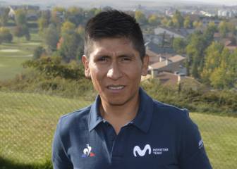 Nairo también le da la bienvenida a Chris Froome