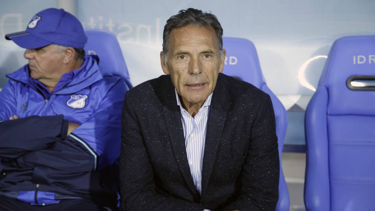 Miguel Ángel Russo, técnico de Millonarios