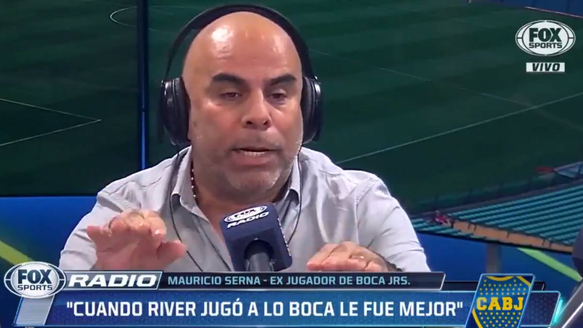Cruce entre 'Chicho' y Labruna por el Boca - River