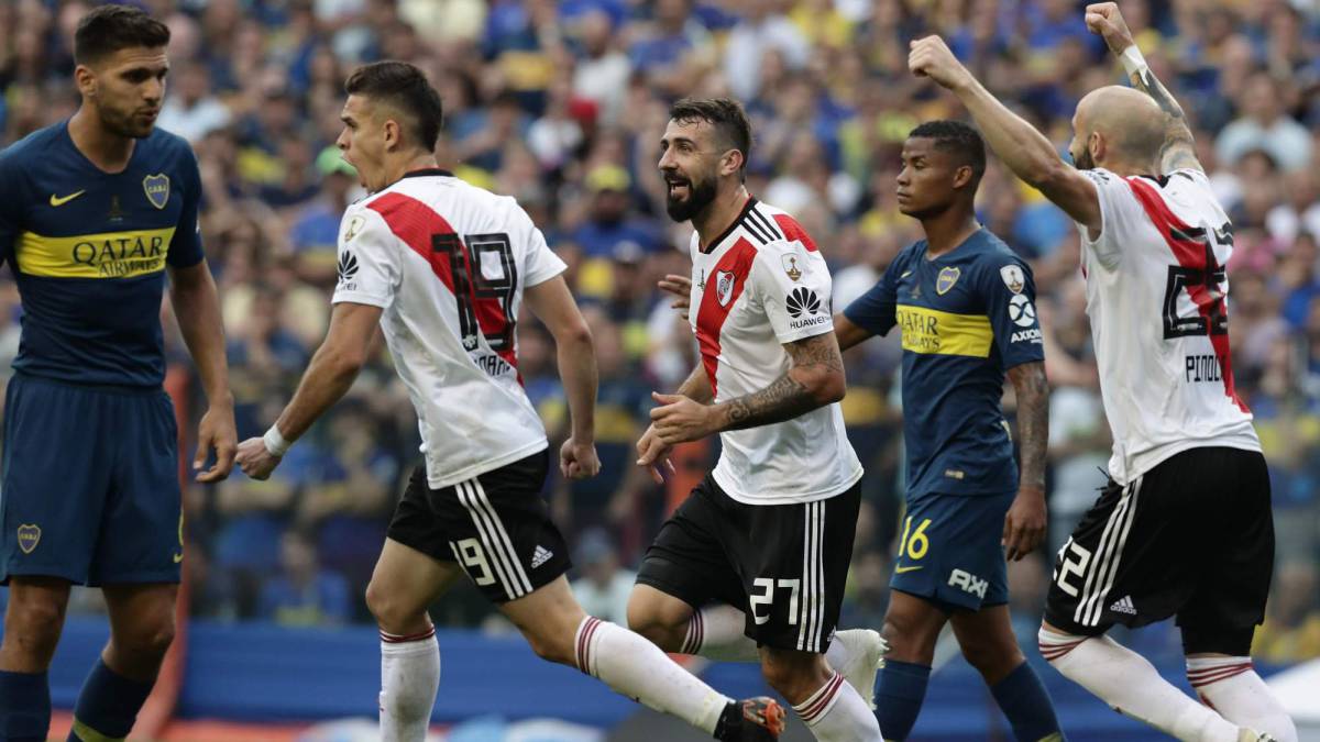 Borré, Pratto y Barrios en la final de Copa Libertadores