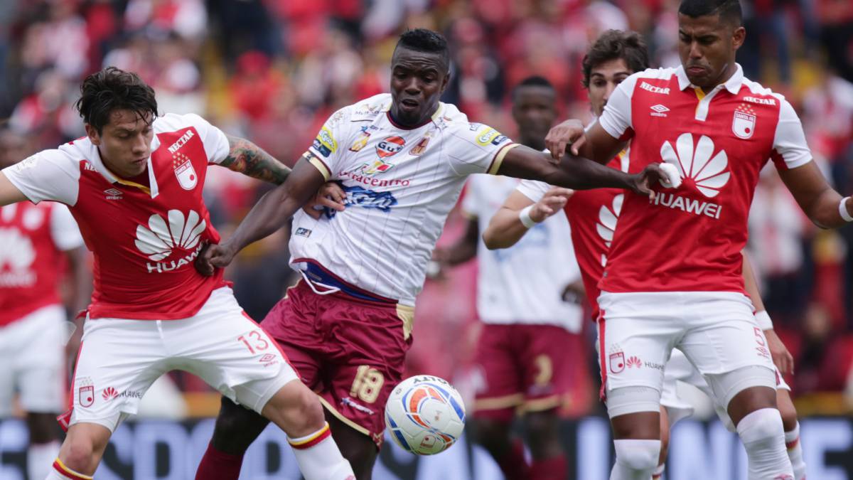 Santa Fe y Tolima se enfrentarán en cuartos.