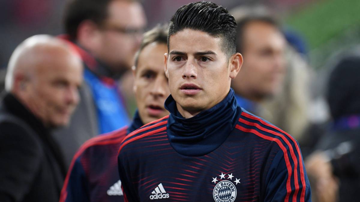 James Rodríguez acumula siete lesiones en el Bayern Múnich en más de un año, el mismo número que tuvo en Real Madrid durante tres temporadas
