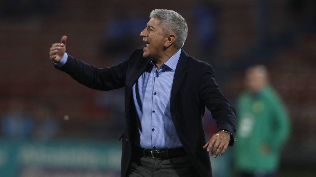 Octavio Zambrano, DT del Medellín, habló tras el triunfo 3-0 sobre Bucaramanga