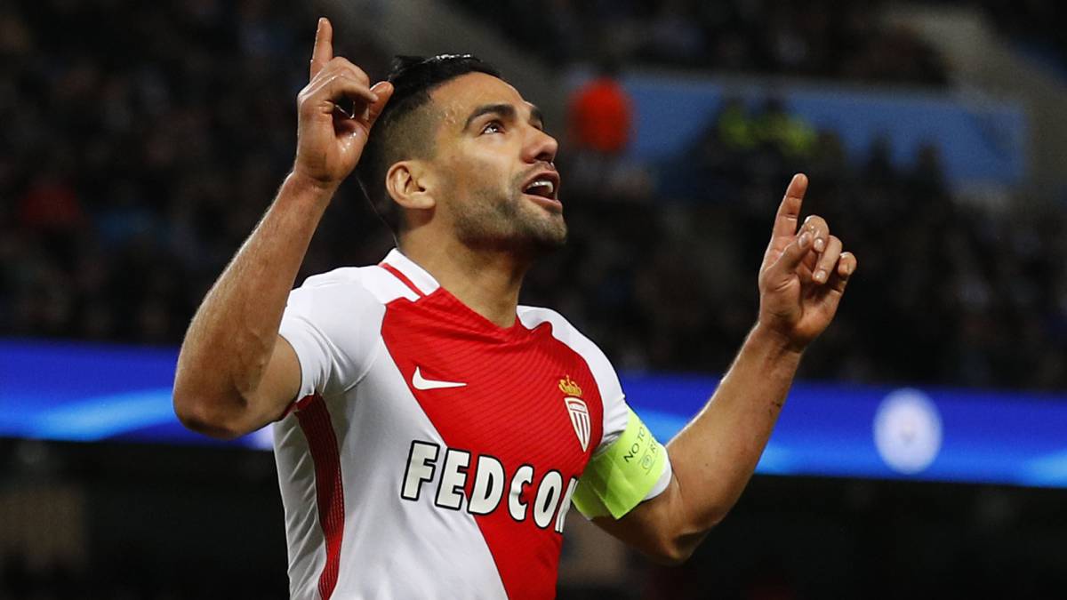Falcao García puede convertirse en el líder de los goleadores colombianos en Champions League ante el Atlético de Madrid