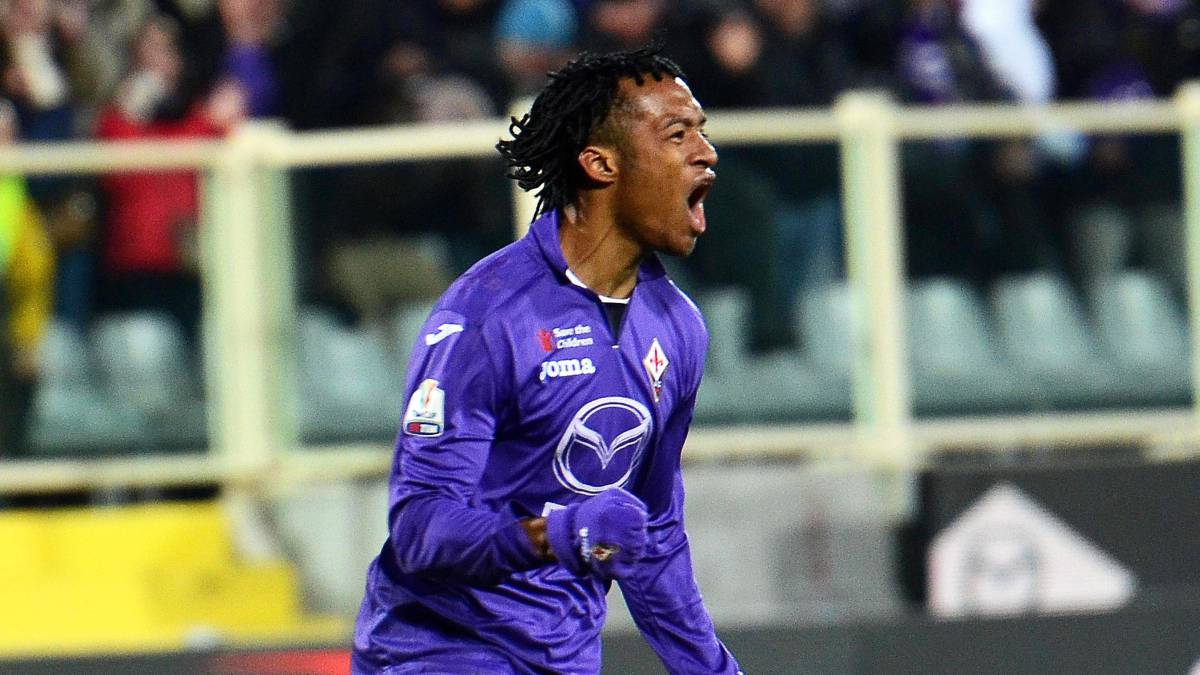 Juan Guillermo Cuadrado enfrenta a Fiorentina, club en el que estuvo dos temporadas y medio y lo lanzó a la élite europea