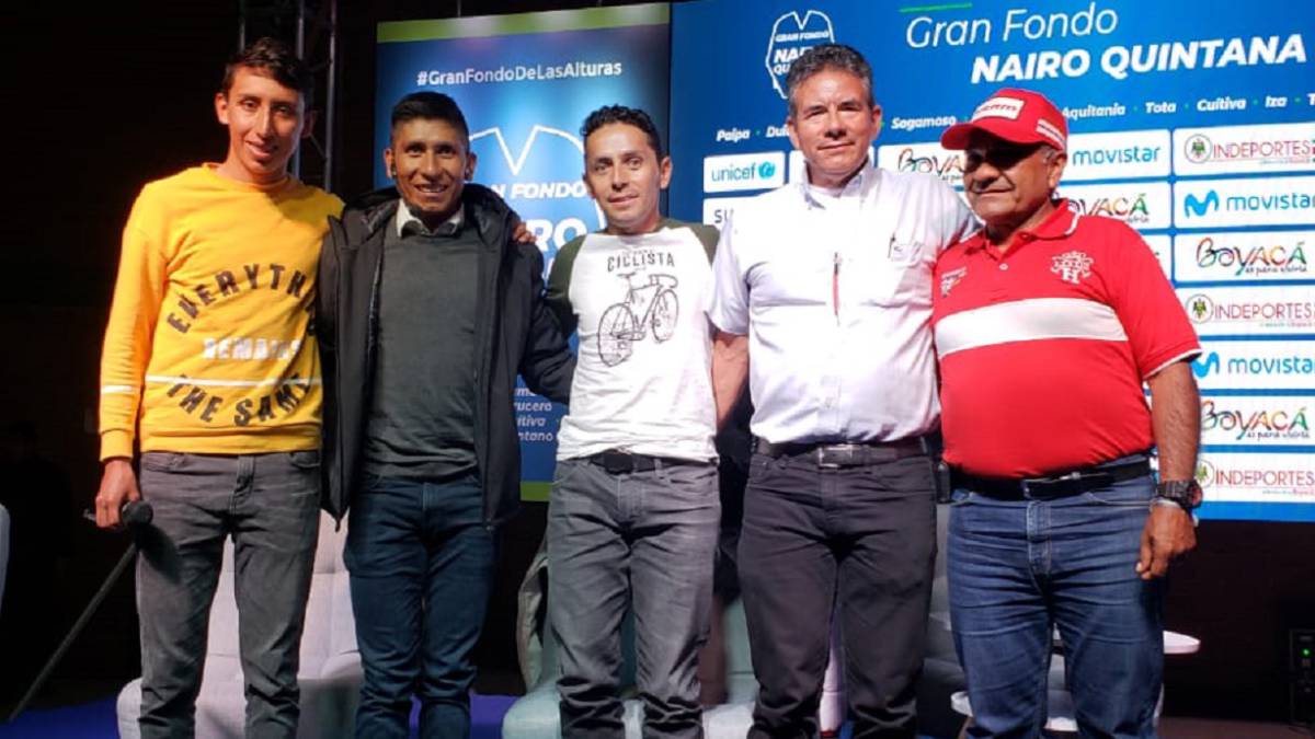 El ciclista boyacense dio detalles del Gran Fondo Nairo Quintana que se correrá el próximo primero de diciembre con cuatro categorías diferentes en Boyacá.