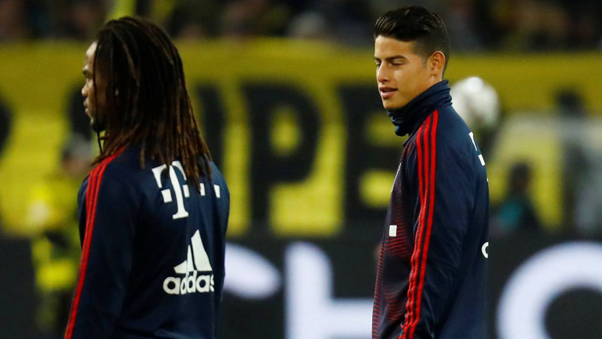 James Rodríguez volvería a jugar con el Bayern hasta 2019
