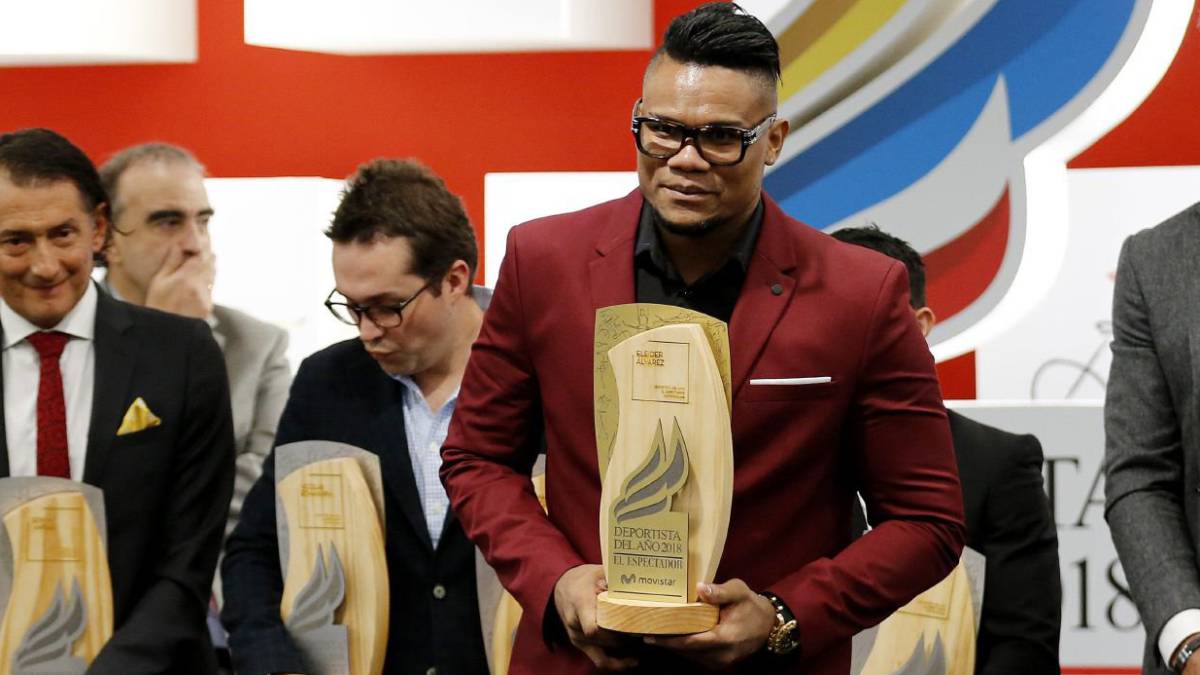 Eleider Álvarez, Deportista del Año 2018 de El Espectador