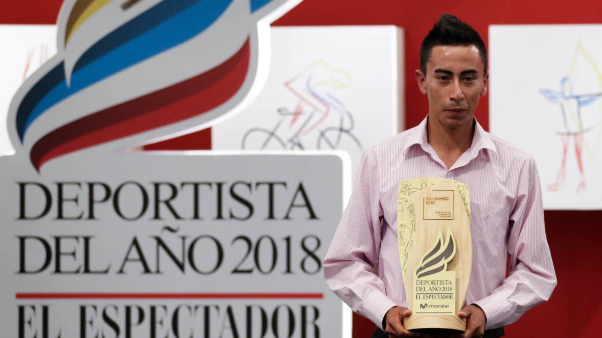 Iván Ramiro Sosa, ciclista colombiano de 21 años