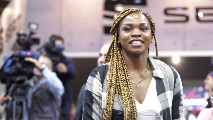 Caterine Ibargüen está en Mónaco para la gala del atleta del año