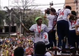 ¡Histórico! Neiva celebra con las campeonas de Libertadores