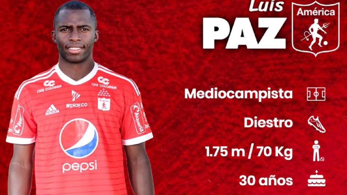 Luis Paz es oficializado como nuevo volante de América