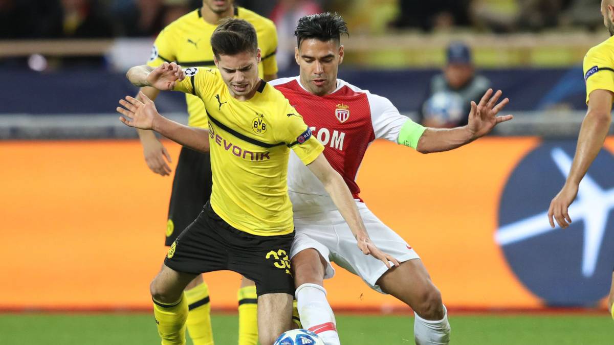 El Mónaco de Falcao García se despide la Champions League con derrota 0-2 ante el Borussia Dortmund