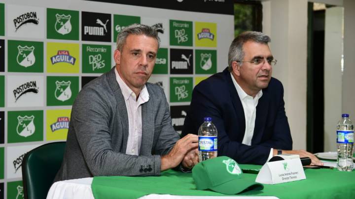 Juan Fernando Mejía, presidente del Deportivo Cali, habló sobre los casos de Macnelly Torres y Hugo Rodallega