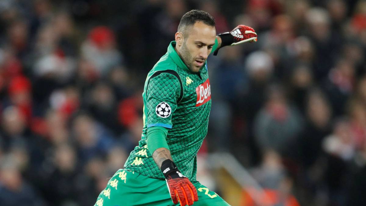 Los partidos que le quedan a David Ospina en el Napoli antes de que termine el 2018