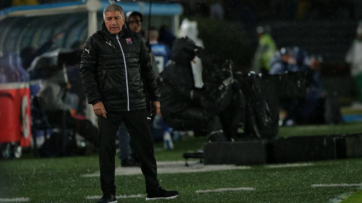 Octavio Zambrano, director técnico de Deportivo Independiente Medellín habla de la final de la Liga Águila ante el Junior de Barranquilla en el Atanasio