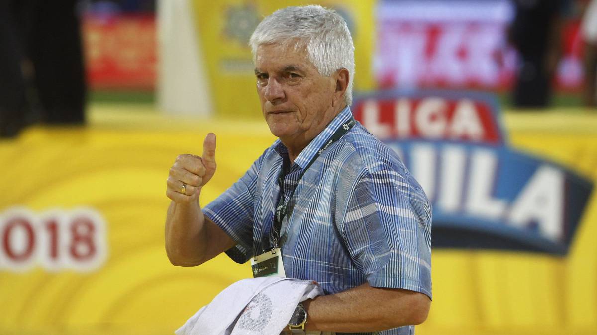 Julio Comesaña consiguió su tercer título con el Junior de Barranquilla en la final de la Liga Águila II - 2018 ante el Deportivo Independiente Medellín