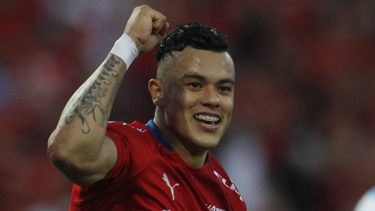 Leonardo Castro anotó un doblete en la final de la Liga Águila ante Junior,