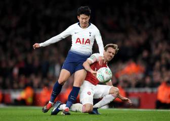 Tottenham vence a Arsenal en el Emirates y lo elimina