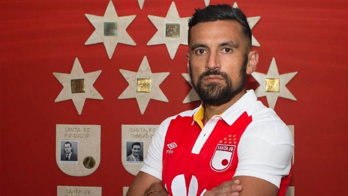 Andrés Pérez, ex Millonarios y Deportivo Cali, es el nuevo refuerzo de Independiente Santa Fe y se suma a Cardona, Omar Pérez y Yonatan Murillo