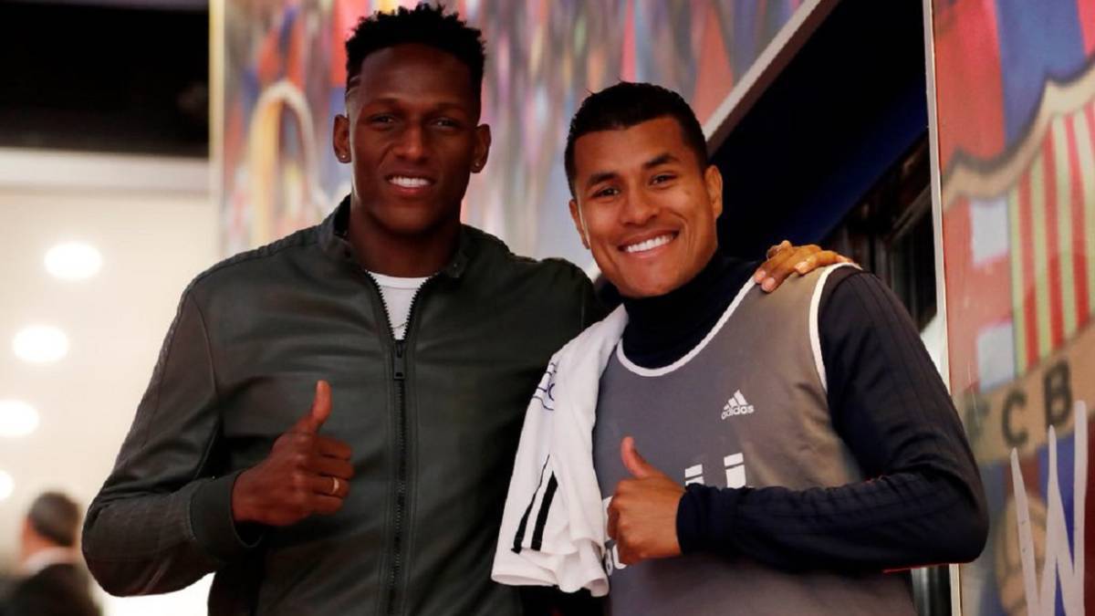 Yerry Mina habla de Jeison Murillo y su llegada al Barcelona. Mina lo elogia y cree que hará un buen trabajo en el equipo de Ernesto Valverde