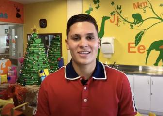 El mensaje de Quintero a los niños del Hospital San Vicente
