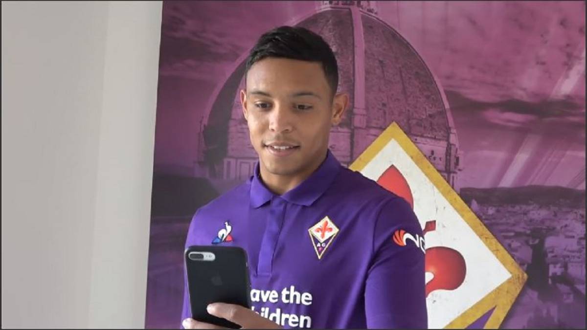 Fiorentina le da la bienvenida a Luis Fernando Muriel