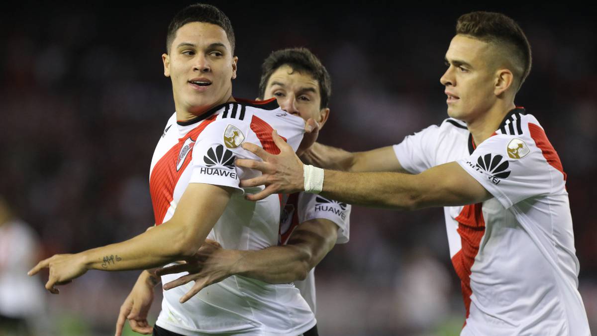 Juan Fernando Quintero y Rafael Santos Borré, en la lista de River Plate para la pretemporada 2019