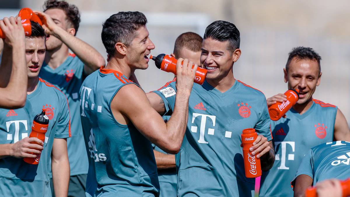 La pretemporada invernal de James Rodríguez con el Bayern Múnich