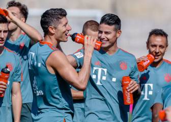 James en Doha: Últimos días antes de su regreso en Bayern