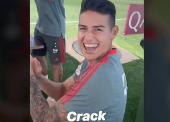 El vacile de Alaba a James: