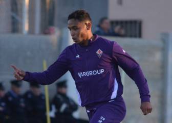 Copa Italia, el primer desafío de Luis Muriel en la Fiorentina