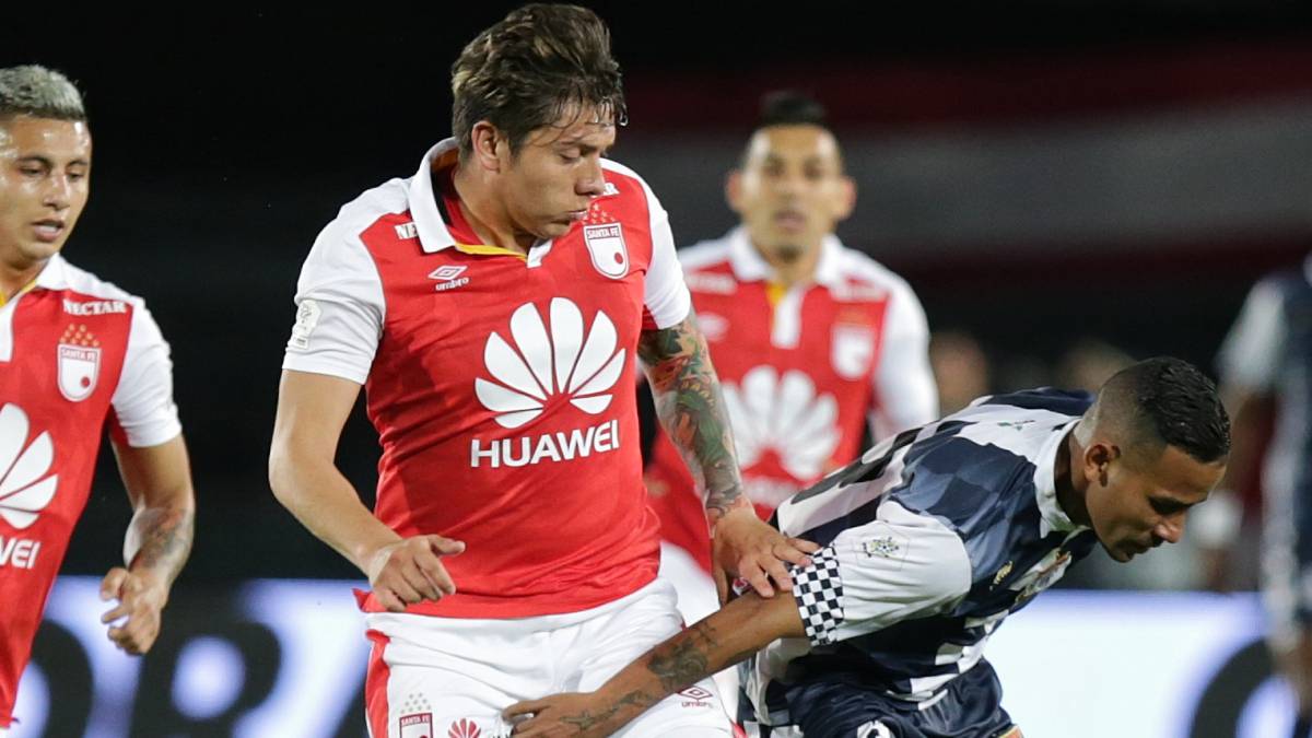 Sebastián Salazar sufrió una fractura y estará un mes por fuera en Santa Fe