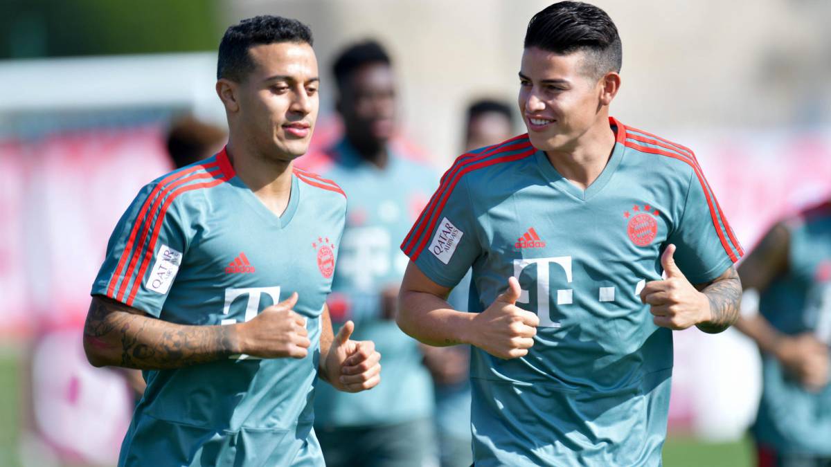 El colombiano James Rodríguez disputará este domingo con Bayern Múnich la Copa Telekom, torneo amistoso antes de la reactivación de la Bundesliga.