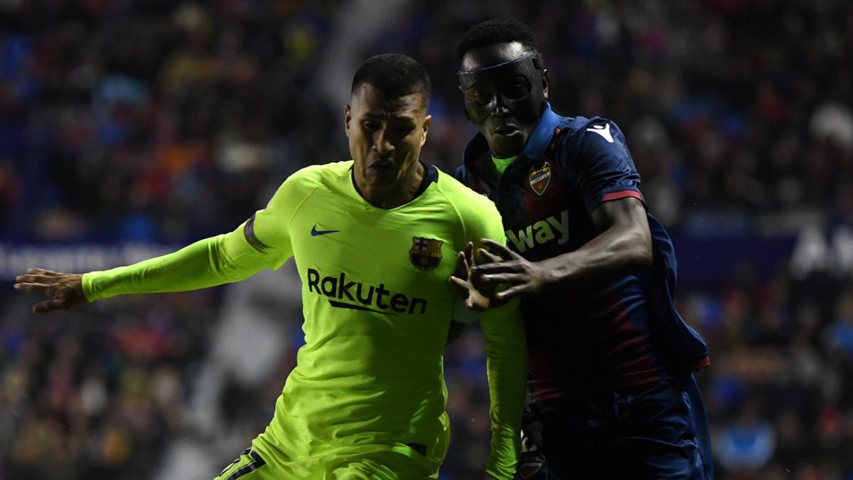 Jeison Murillo afrontará su primer partido en el Camp Nou con la obligación de remontar la serie ante Levante en la Copa del Rey
