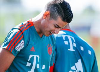 Los retos de James para recuperar su nombre en Bayern