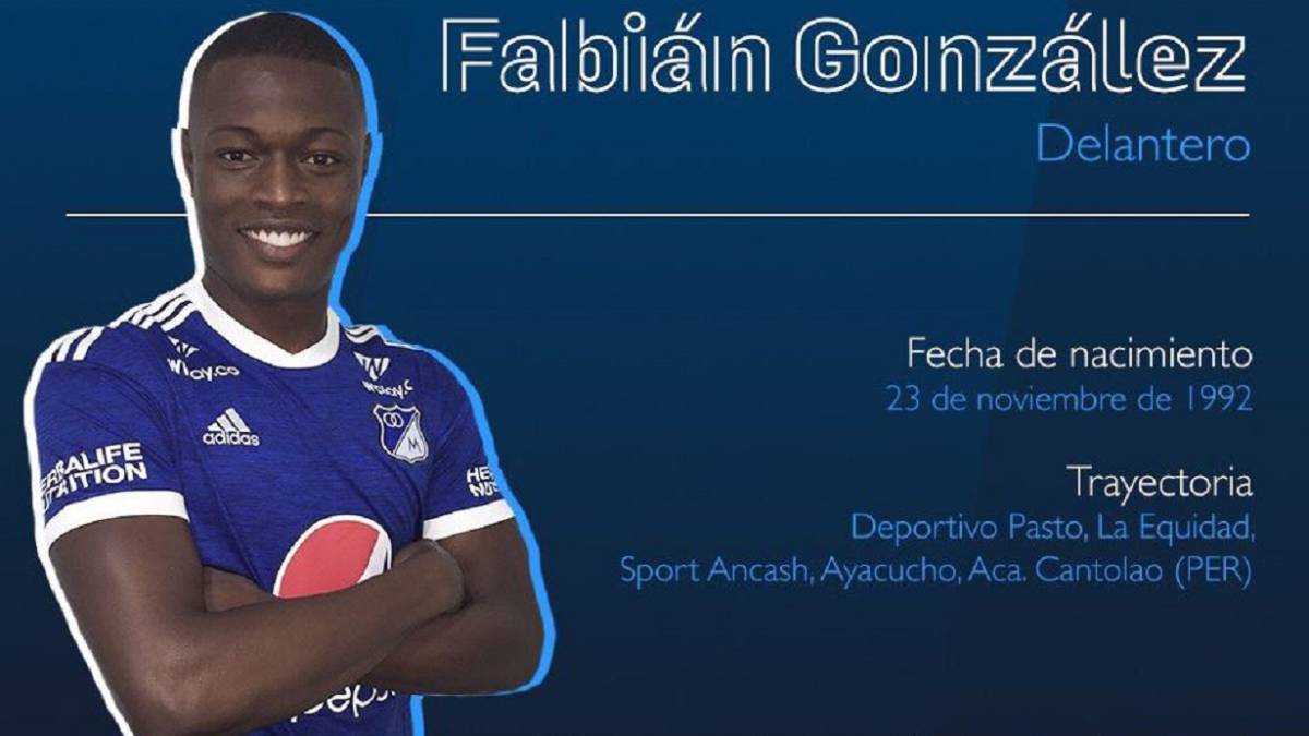 Fabián Lasso es nuevo jugador de Millonarios. Así lo anunció la página oficial del equipo bogotano. El jugador tiene 26 años y llega del fútbol peruano