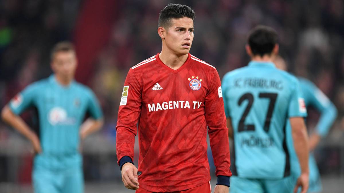 James Rodríguez suena para llegar a Tottenham