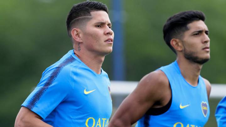 Jorman Campuzano, jugador de Boca Juniors
