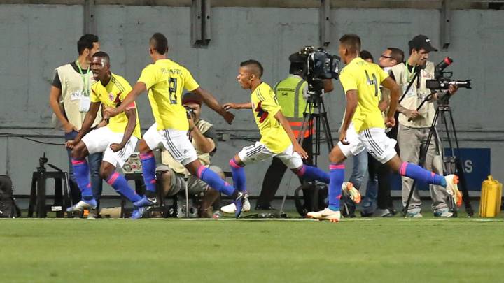 Colombia vence a Chile 1-0 y avanza al hexagonal final del Sudamericano Sub 20 2019