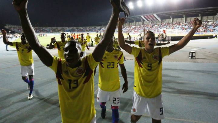 Este es el calendario y programación para Colombia en el Sudamericano Sub 20