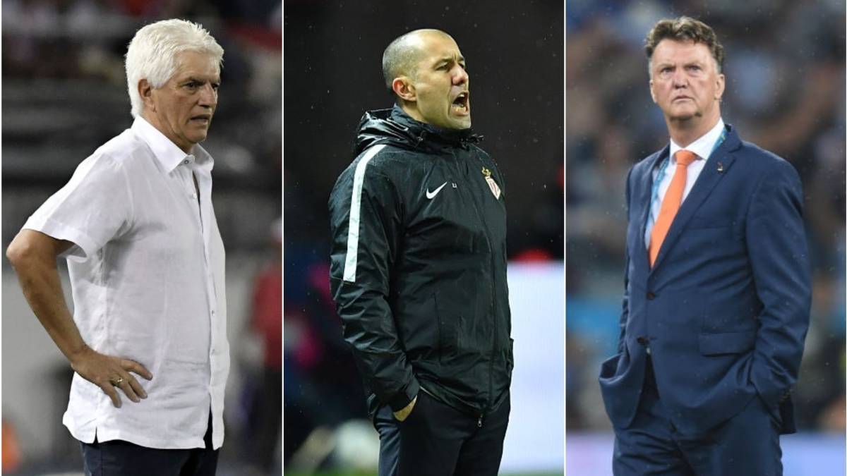 Comesaña, Jardim y Van Gaal, técnicos con segundas etapas en clubes