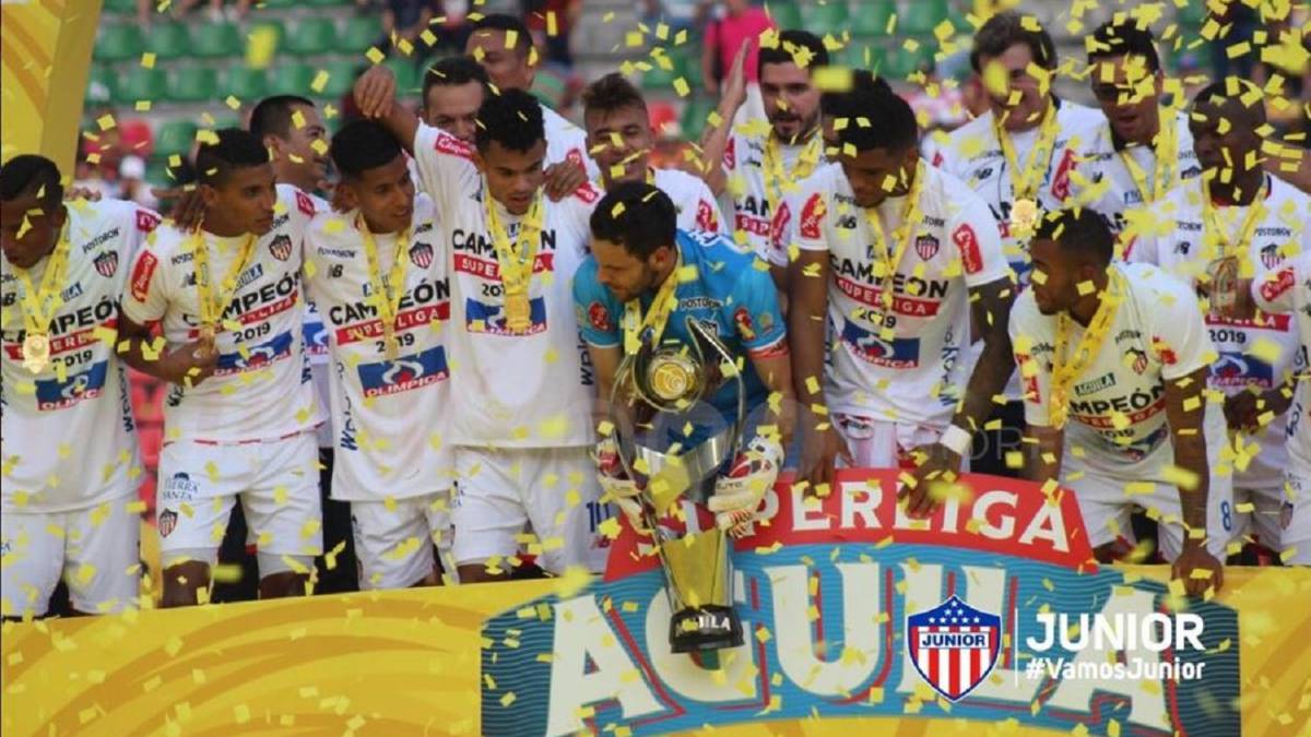Junior queda campeón de la Superliga Águila
